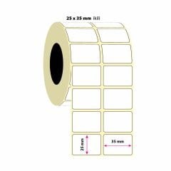25x35mm ikili Kuşe Etiket 3000 Adet (8687073831153)
