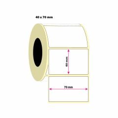 40X70mm Lamine Termal Etiket 1000 Adet (8687073831834)