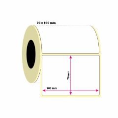 70x100mm PP Opak Etiket 500 Adet (8687073831871)