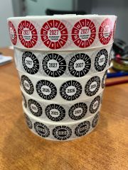 YANGIN TÜPÜ TARİH ETİKETİ 1000 ADET (8687073831920)