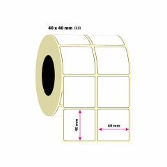 40x40mm İkili Vellum Etiket  2000 Adet (8687073831933)