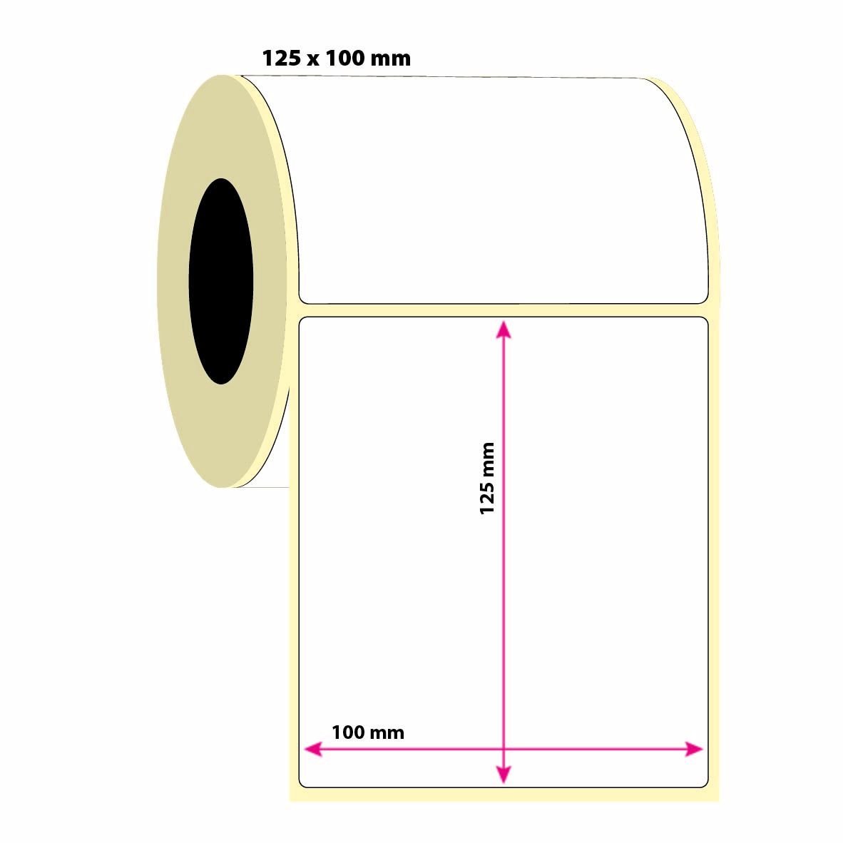 125x100mm Vellum Etiket  250 Adet (8687073831937)