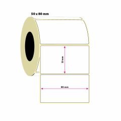 50x80mm Vellum Etiket  1000 Adet (8687073831946)
